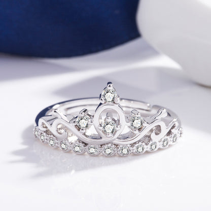 Crown Diamond Ring