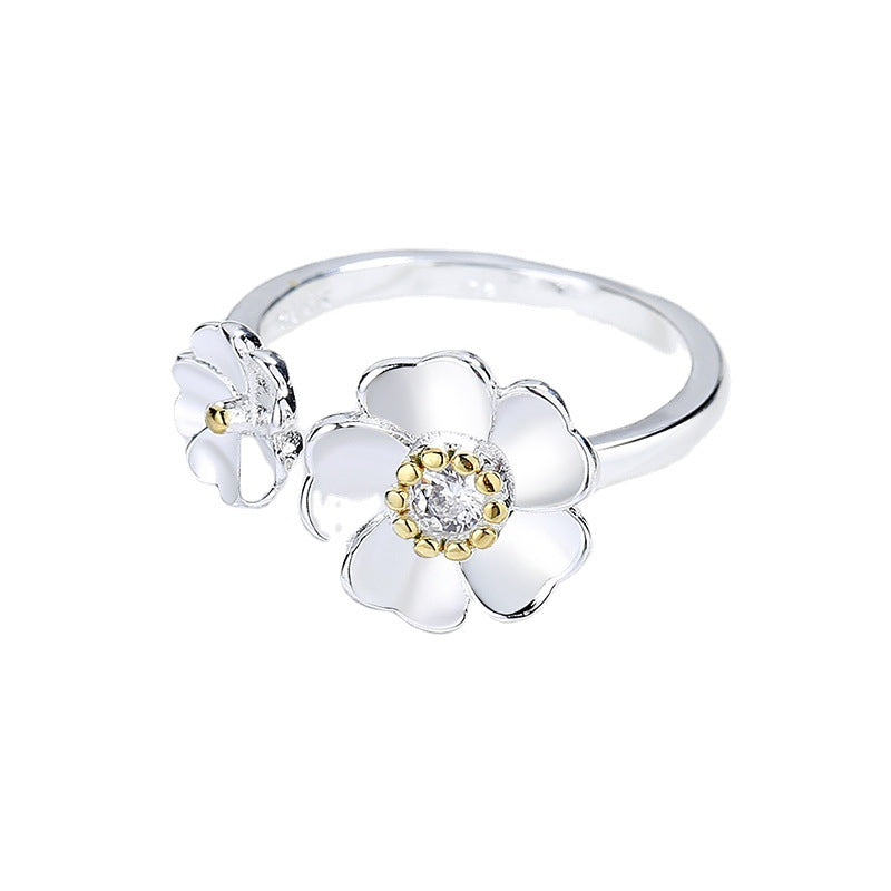 Korean Style Flower Ring