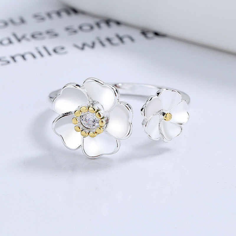 Korean Style Flower Ring