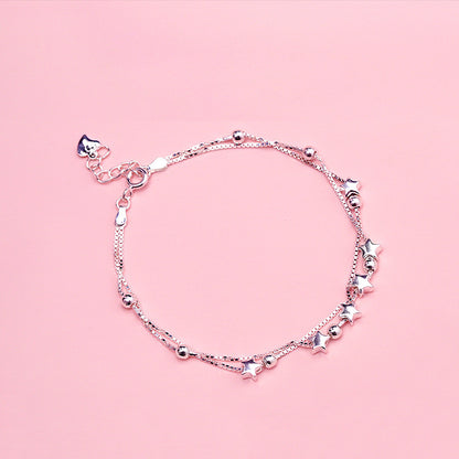 Korean Style Silver Bracelet