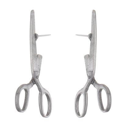 Retro Scissors Ear Studs