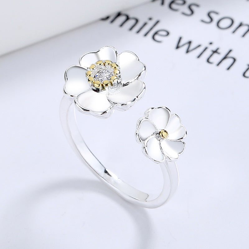 Korean Style Flower Ring